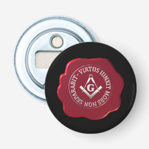 Masonic wax seal bottle opener