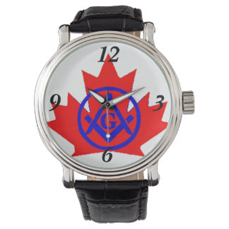 Masonic's Canada Customised Emblem Watch