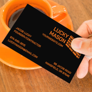Masonry Brick Business Card