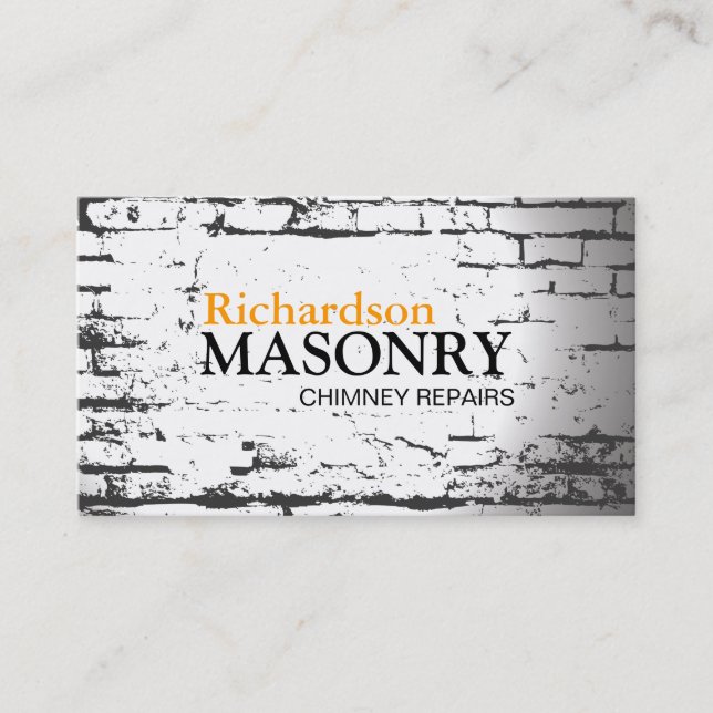 MASONRY BUSINESS CARD (Front)