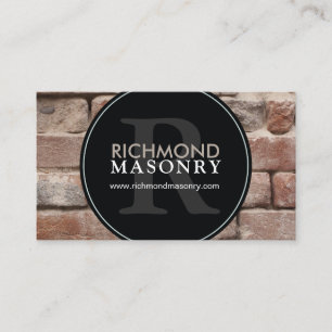 MASONRY BUSINESS CARD