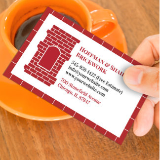Masonry Chimney Business Card Template