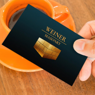 Masonry Constructions Business Card