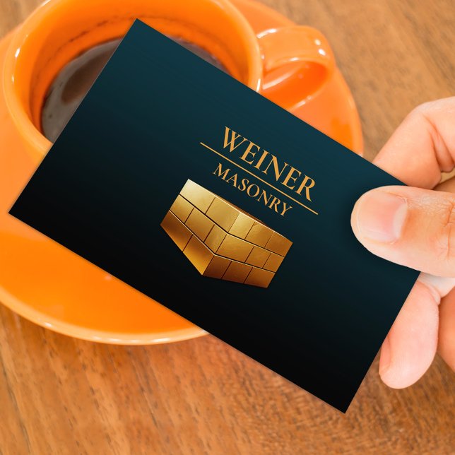 Masonry Constructions Business Card (Creator Uploaded)