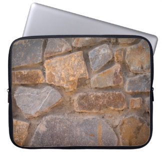 Masonry natural stoneabstract, ancient, antiquity, laptop sleeve