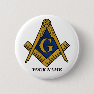 MASONS 6 CM ROUND BADGE