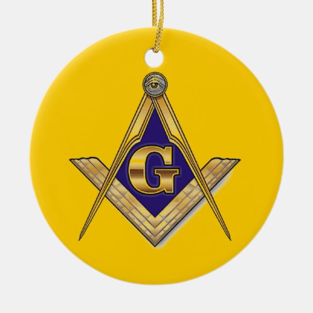 Mason's Edition Ceramic Tree Decoration (Front)