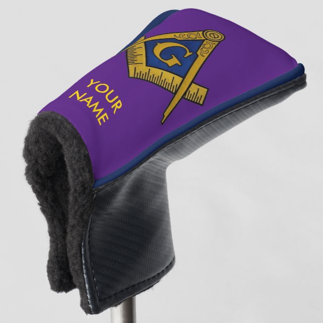 MASON'S GOLF HEAD COVER (3/4 Front)