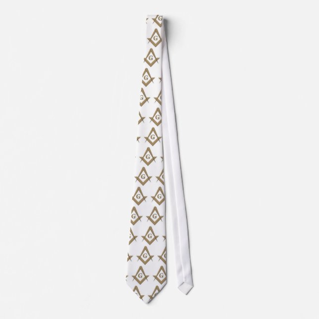 MASONS, MASONS, MASONS, MASONS, MASONS, MASONS,... TIE (Front)