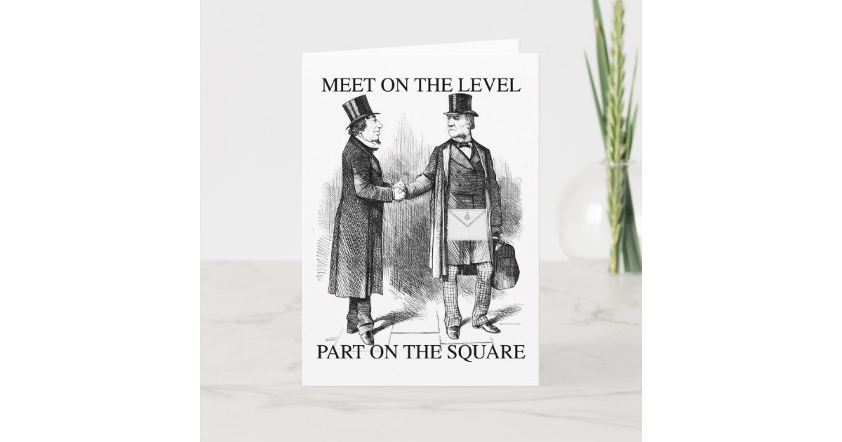 Masons Meeting Card Zazzle.co.uk