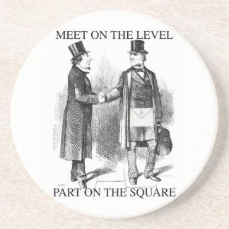 Masons Meeting Coaster