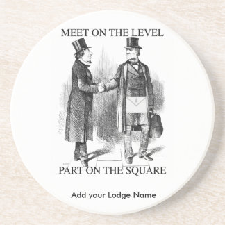 Masons Meeting Coaster