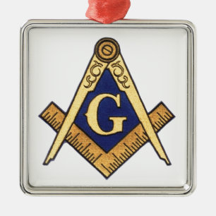 MASONS METAL TREE DECORATION