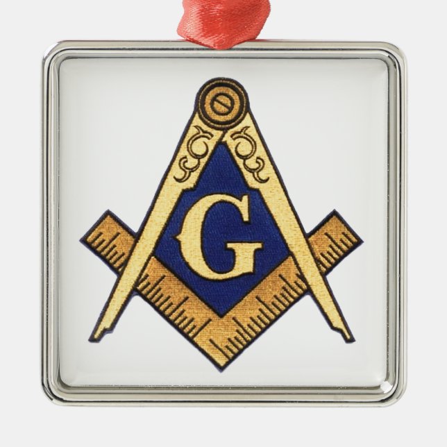MASONS METAL TREE DECORATION (Front)