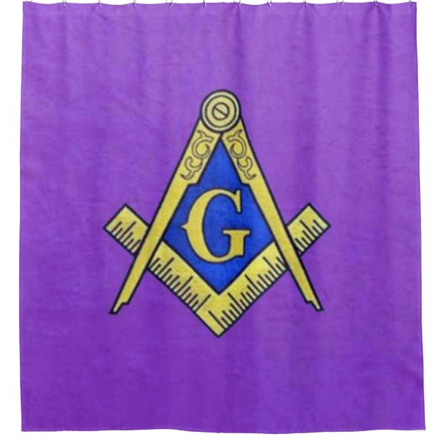 MASONS SHOWER CURTAIN (Front)