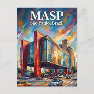 MASP Brazil Postcard