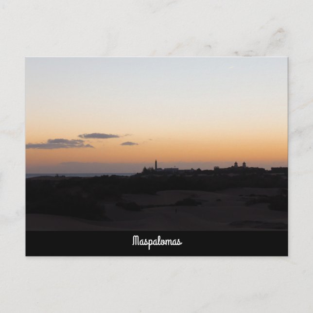 Maspalomas Lighthouse Postcard (Front)
