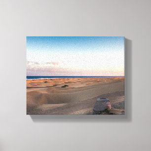 Maspalomas Stretched Canvas Print