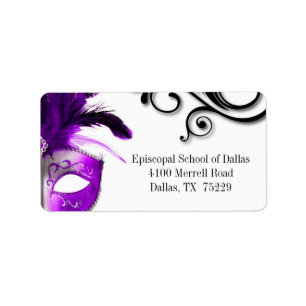 Masquerade Address Labels