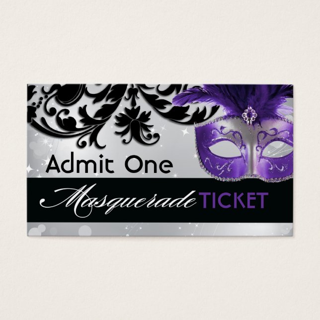 Masquerade Admission Tickets (Front)