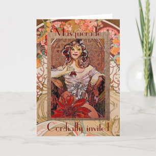 Masquerade an invitation suitable for any occasion