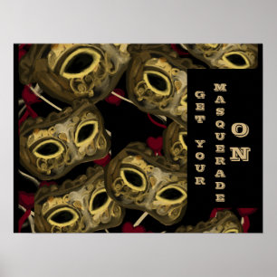 MASQUERADE ART   POSTER