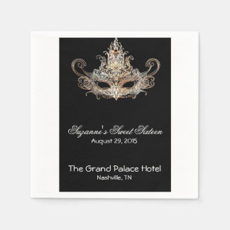 Masquerade Ball Cocktail Napkins