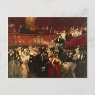 Masquerade Ball - Hermans Postcard