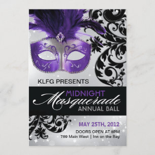 Masquerade Ball Invitation