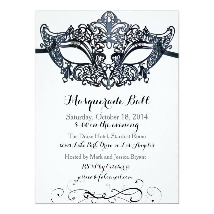 masquerade ball invitations zazzle masquerade ball invitation template free