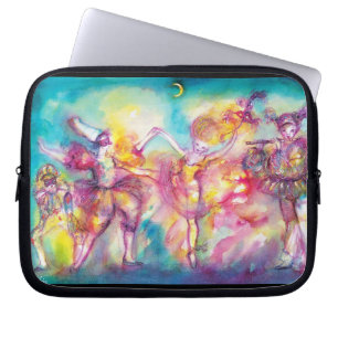 MASQUERADE BALL,Mardi Gras Masks,Dance,Music Laptop Sleeve