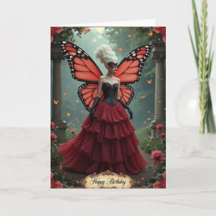 Masquerade Birthday Card