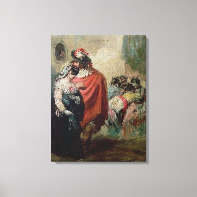Masquerade Canvas Print (Front)