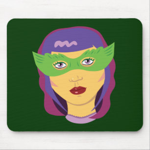 Masquerade Costume Mouse Mat