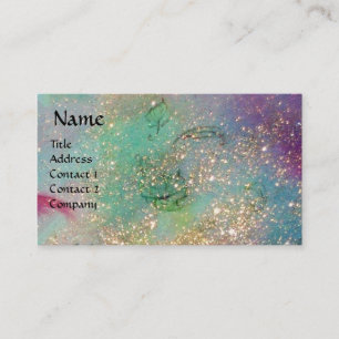 MASQUERADE ,Dance ,Music, blue red,pink Business Card