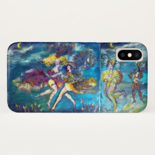 MASQUERADE DANCING AND MUSIC IN THE NIGHT iPhone X CASE
