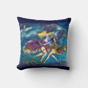MASQUERADE DANCING AND MUSIC IN THE NIGHT CUSHION