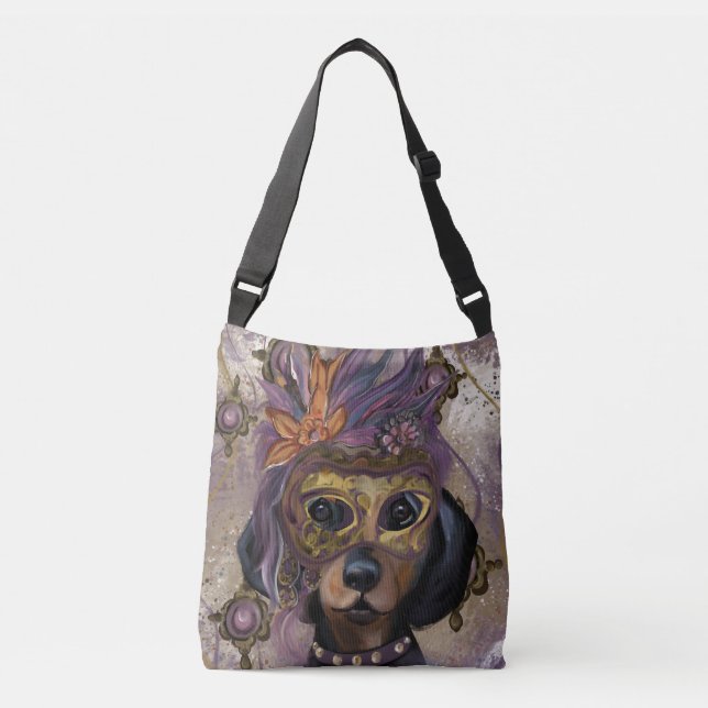 MASQUERADE DOXIE  ART      CROSSBODY BAG (Front)