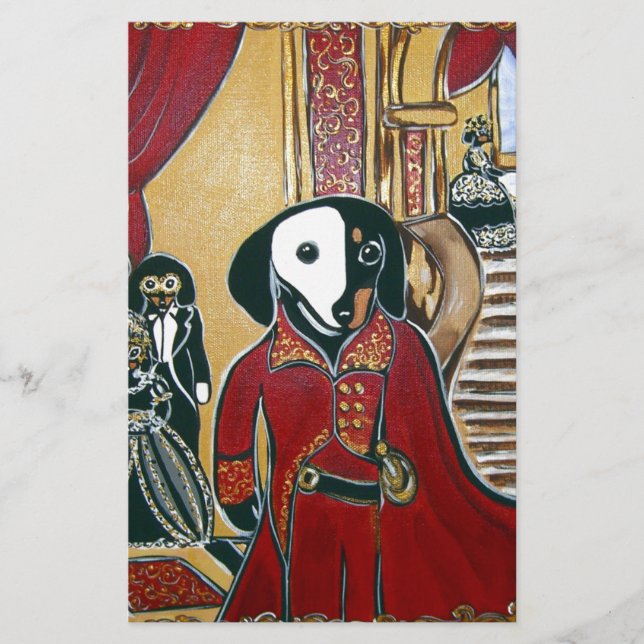 MASQUERADE DOXIE STATIONERY (Front)