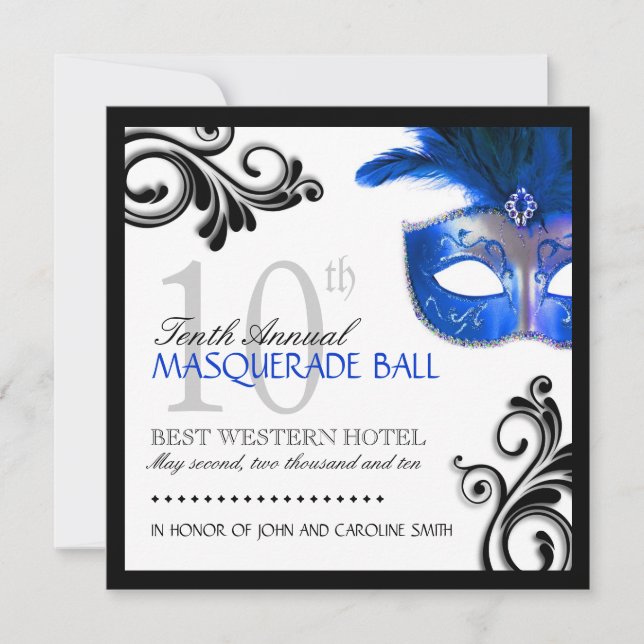 Masquerade Invitation (Front)