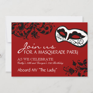 Masquerade Invitation