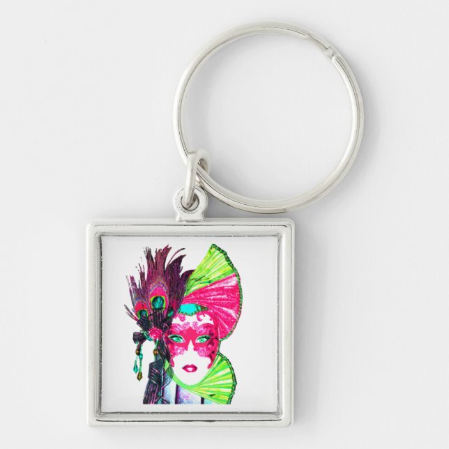 masquerade key ring (Front)