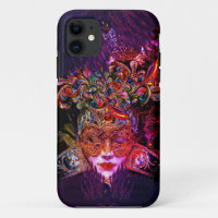Masquerade mask Beauty black purple pink