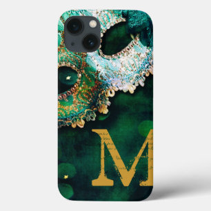 Masquerade Mask Costume Hallowe Monogram IPAD Case