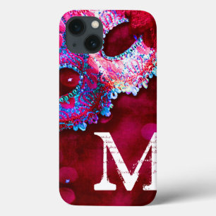 Masquerade Mask Costume Hallowe Monogram IPAD Case
