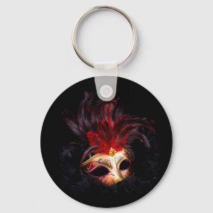 Masquerade Mask Keychain