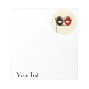 Masquerade Mask Notepad