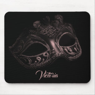 Masquerade Monogrammed Mouse Mat
