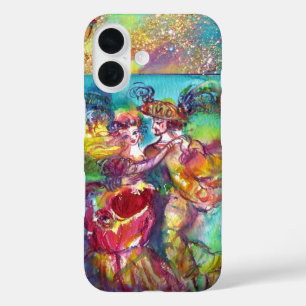 MASQUERADE NIGHT / CARNIVAL DANCE MONOGRAM iPhone 16 CASE