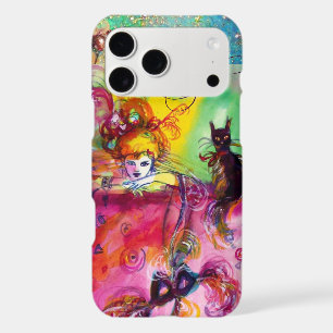 MASQUERADE NIGHT / LADY WITH BLACK CAT MONOGRAM